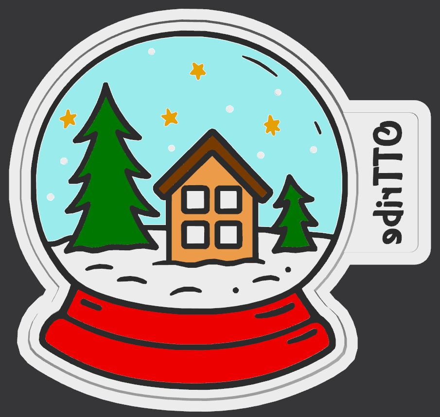 Snowglobe freshie