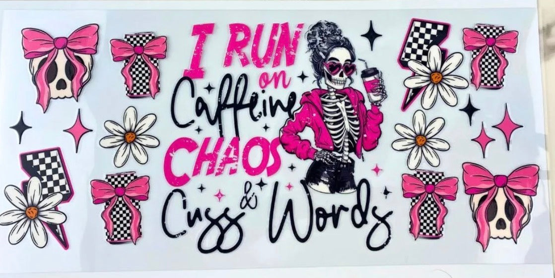 Caffeine and chaos wrap