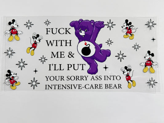 F with me bear wrap
