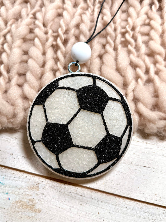 Soccer ball freshie