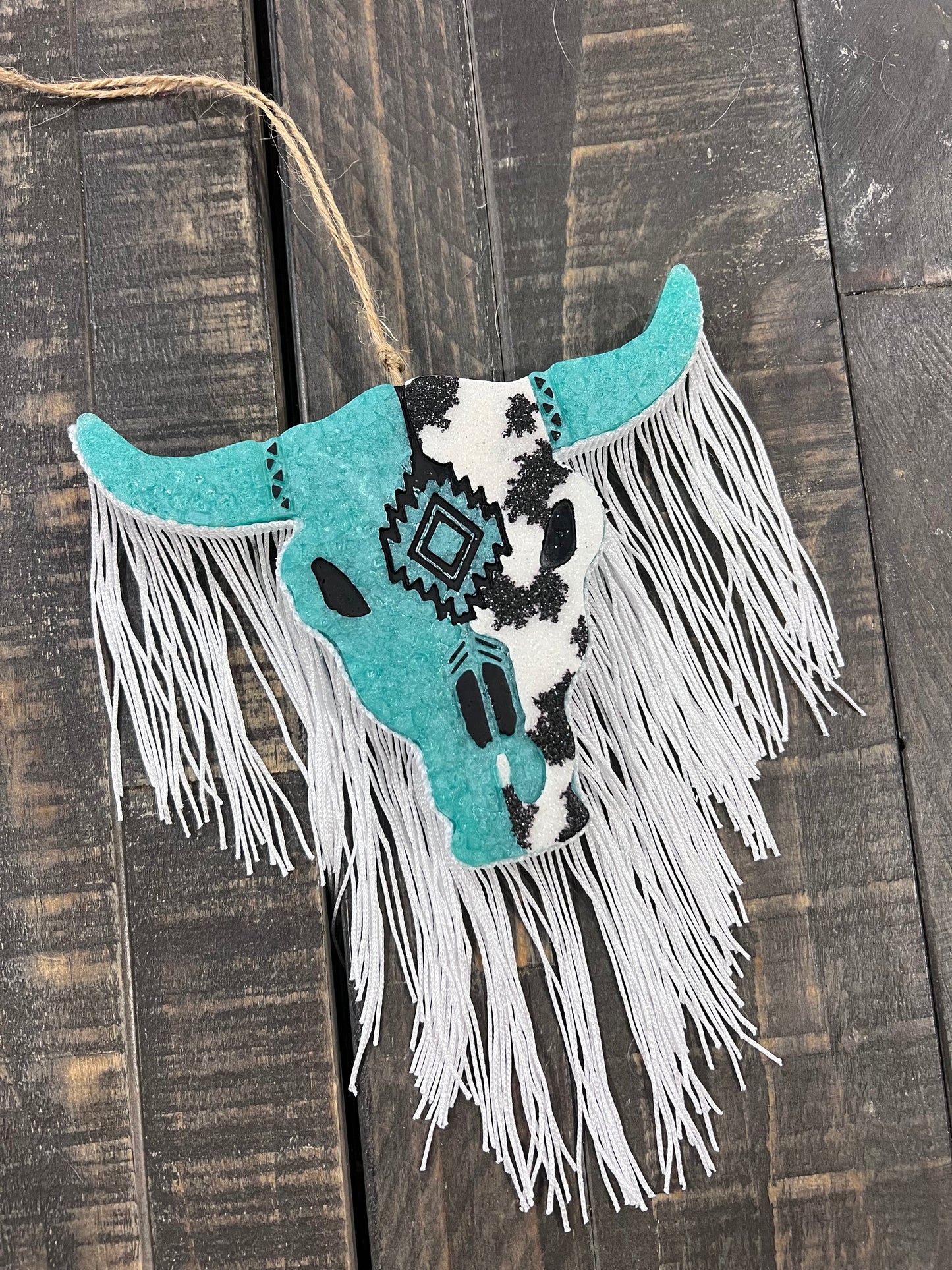 Custom freshie - bull skull