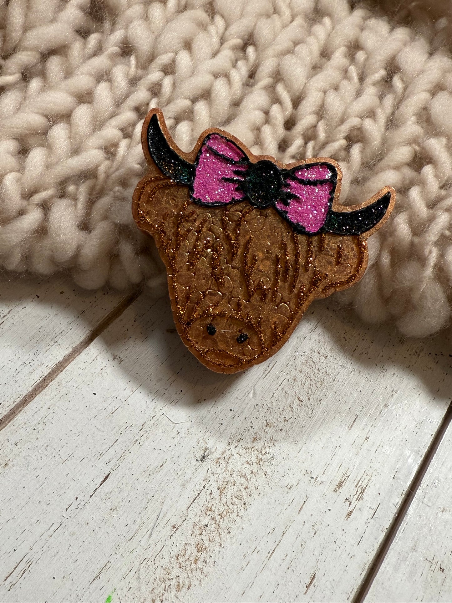 Custom Vent Freshie - highland cow