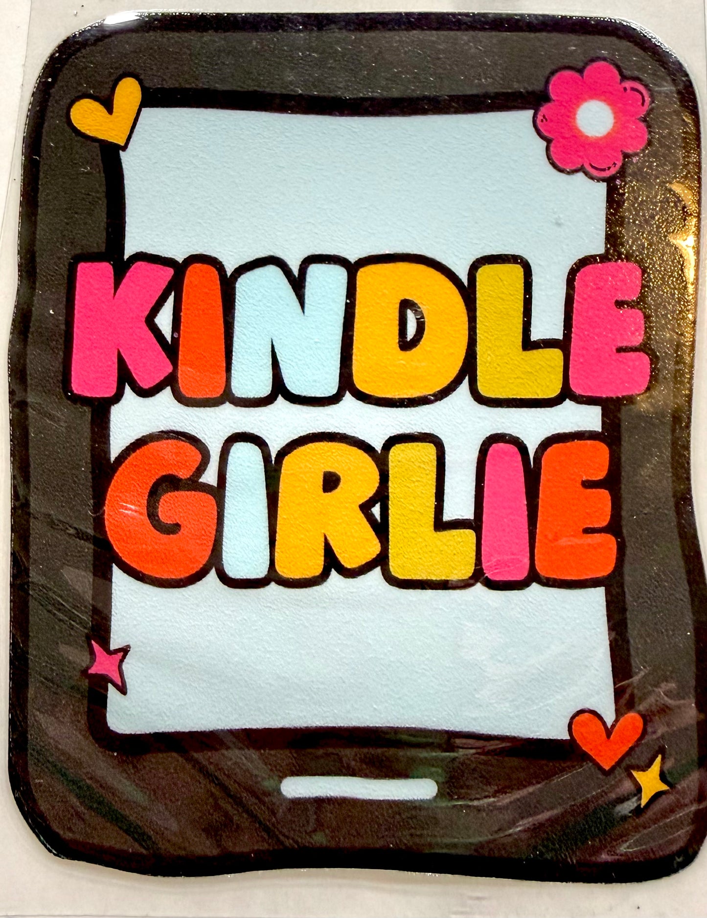 Kindle Girlie Decal - 4.5