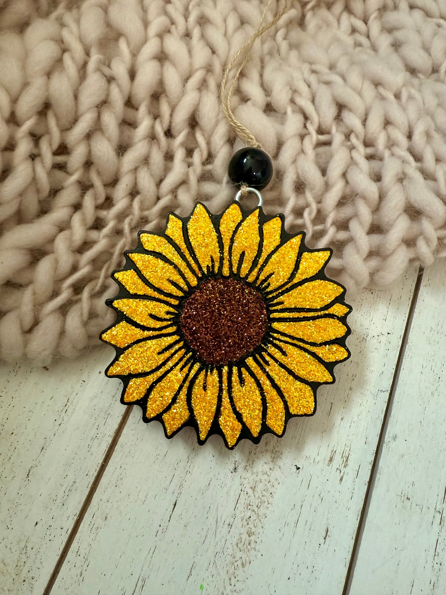 Custom freshie - sunflower
