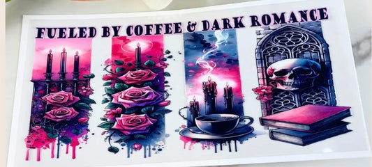Coffee and dark romance wrap