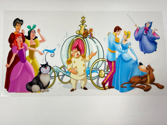 Princess carriage wrap