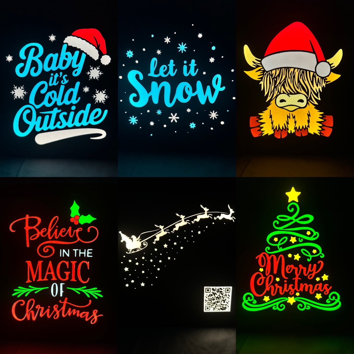 5 Plate Holiday/Winter Bundle