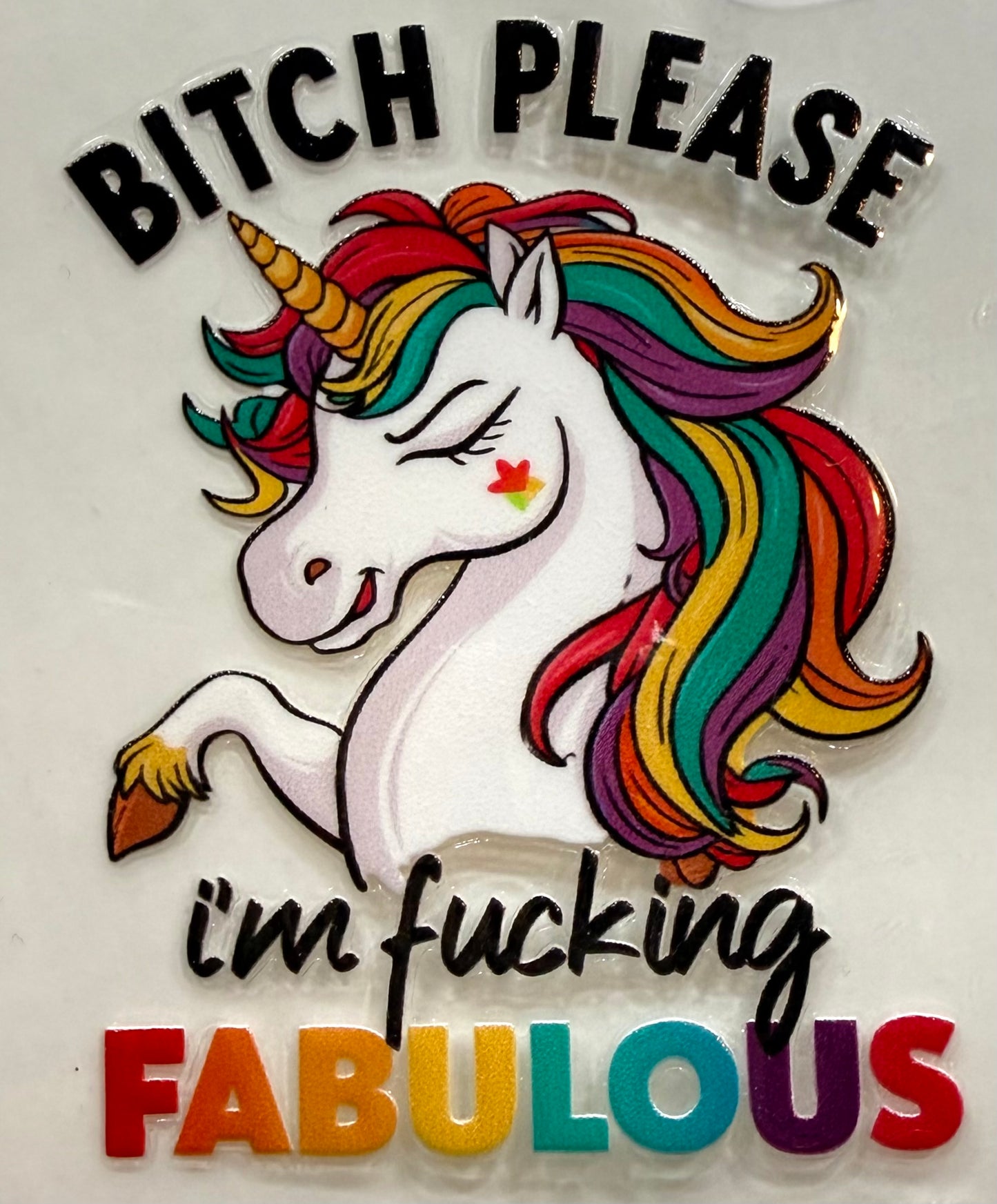 I’m fabulous decal 3.5in