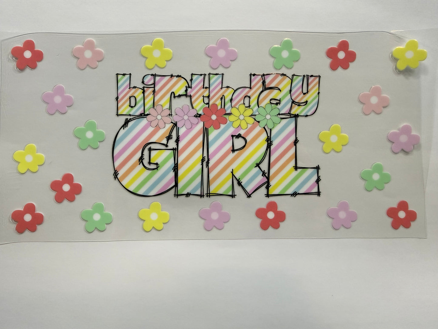 Birthday girl wrap