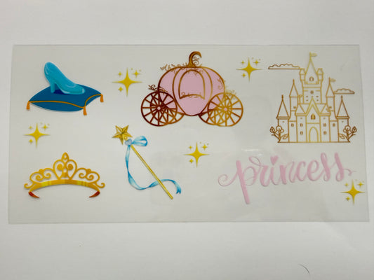 Princess carriage wrap