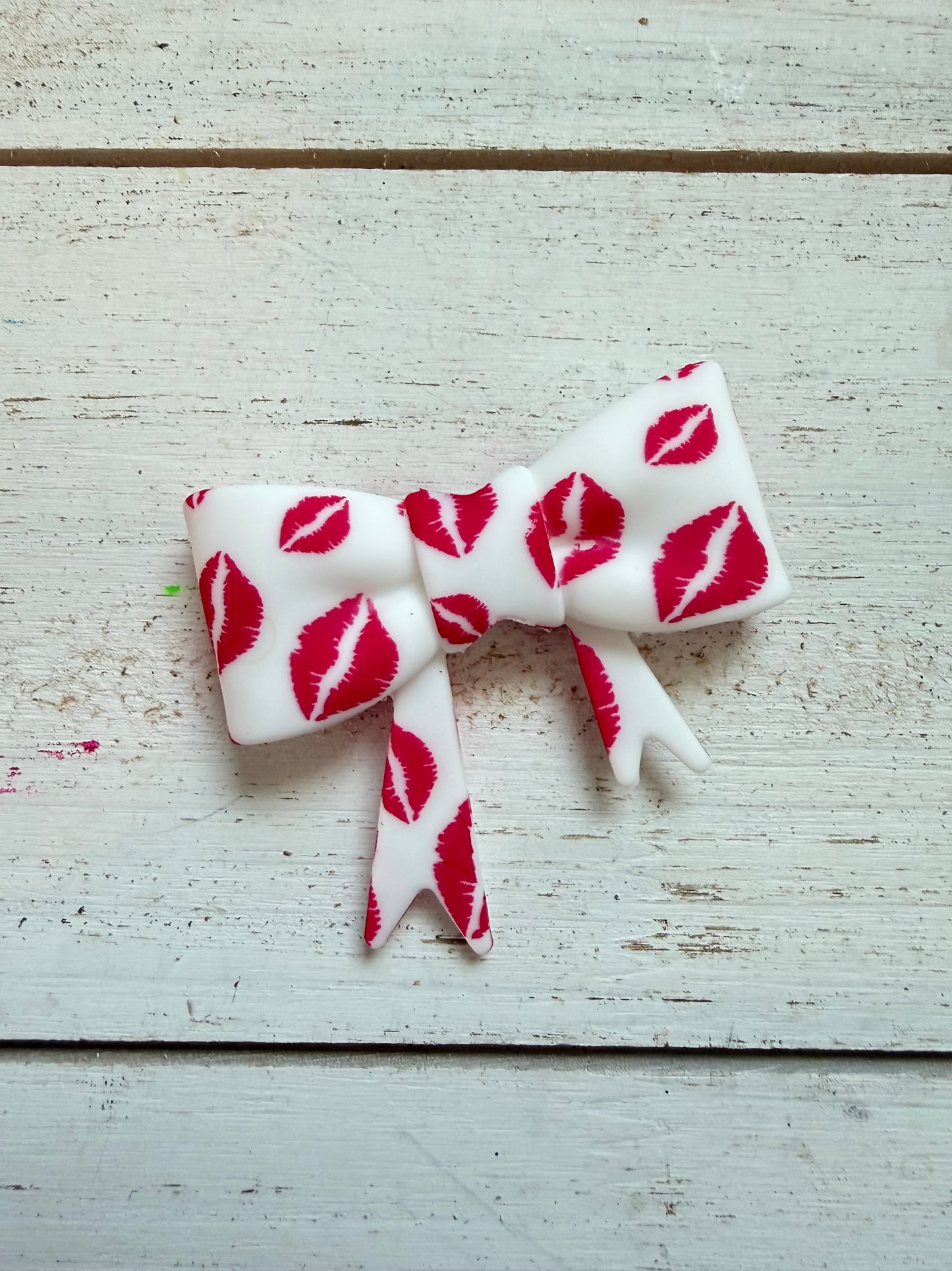 Silicone bow straw accessories