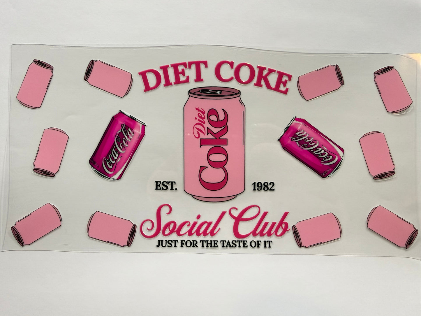 Pink soda wrap