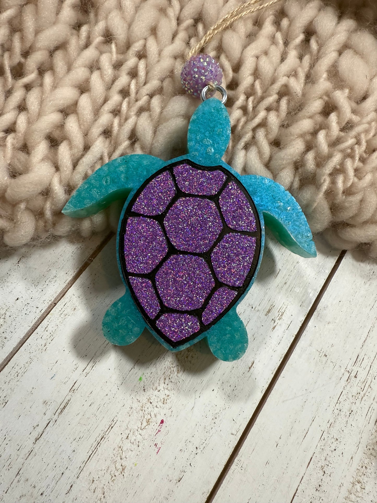 Custom Freshie - turtle