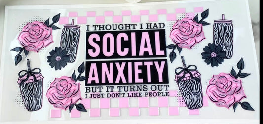 Social anxiety wrap