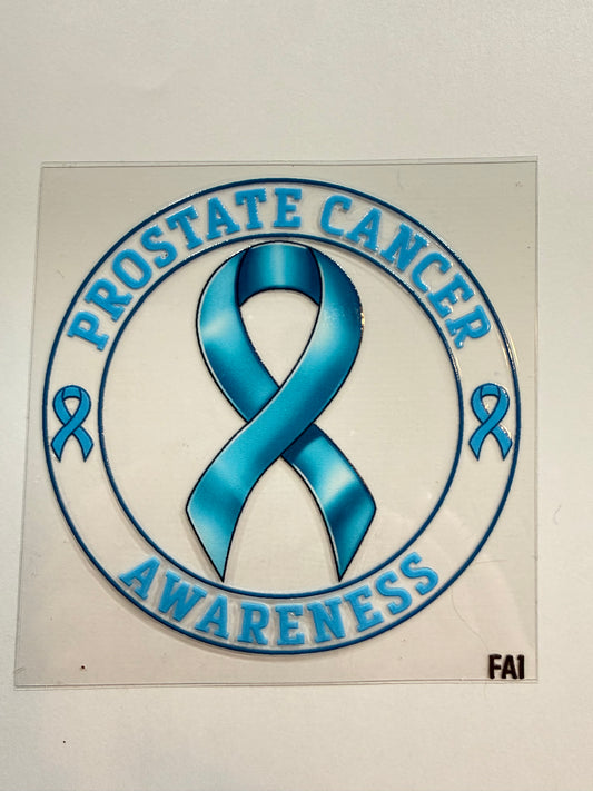 Prostate cancer decal