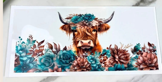 Highland cow wrap