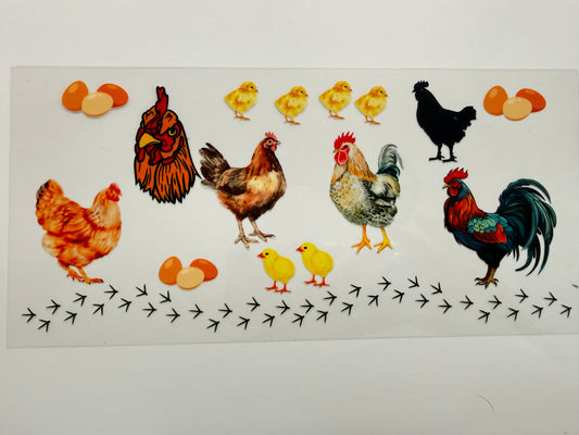 Chickens wrap