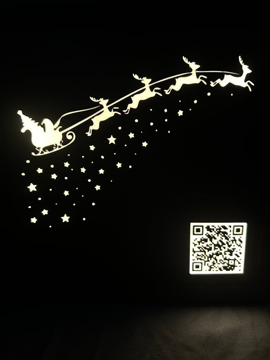 Santa Tracker Lightbox Plate
