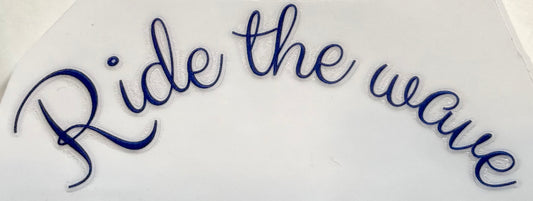 Ride the wave decal - 4