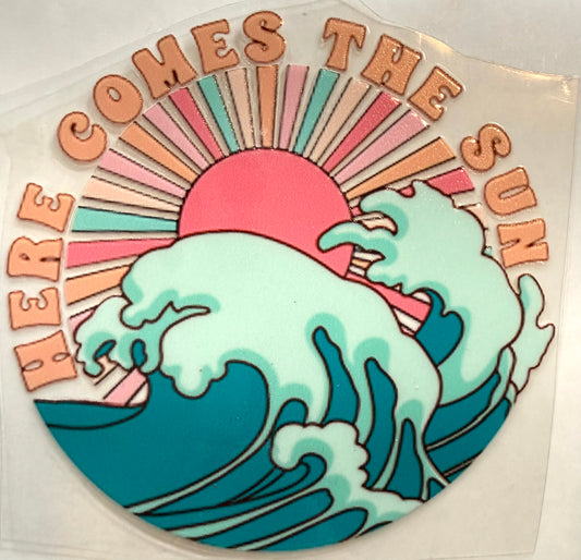 Here comes the sun decal 3.5