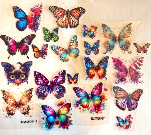 Butterfly decals