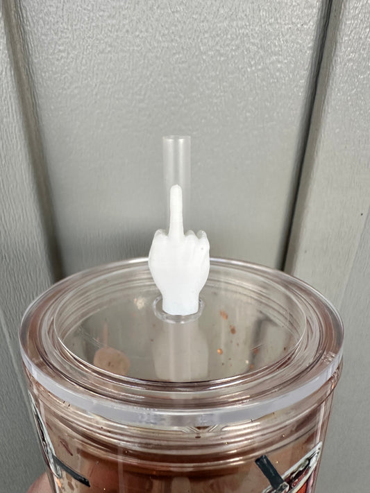 “Finger” Straw Buddy