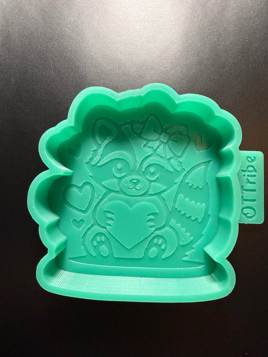 Valentines Raccoon Freshie