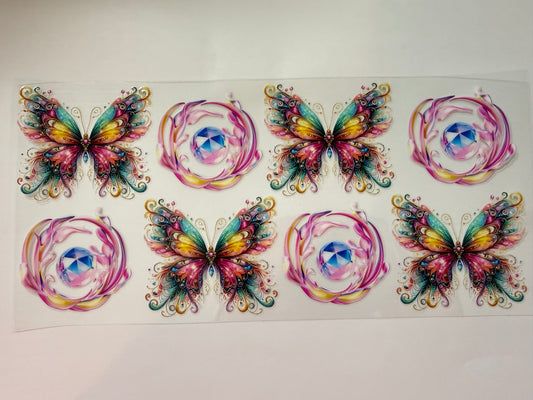 Butterflies wrap