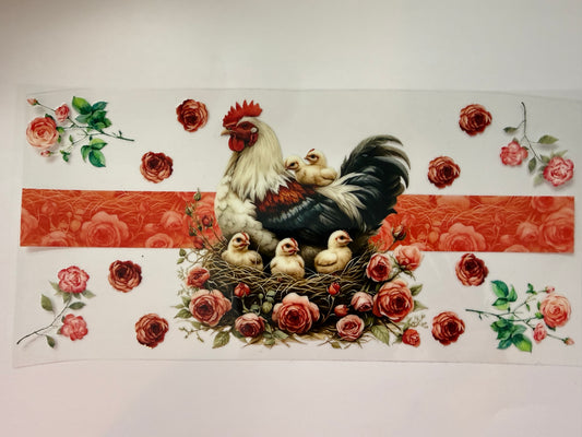 Chickens wrap