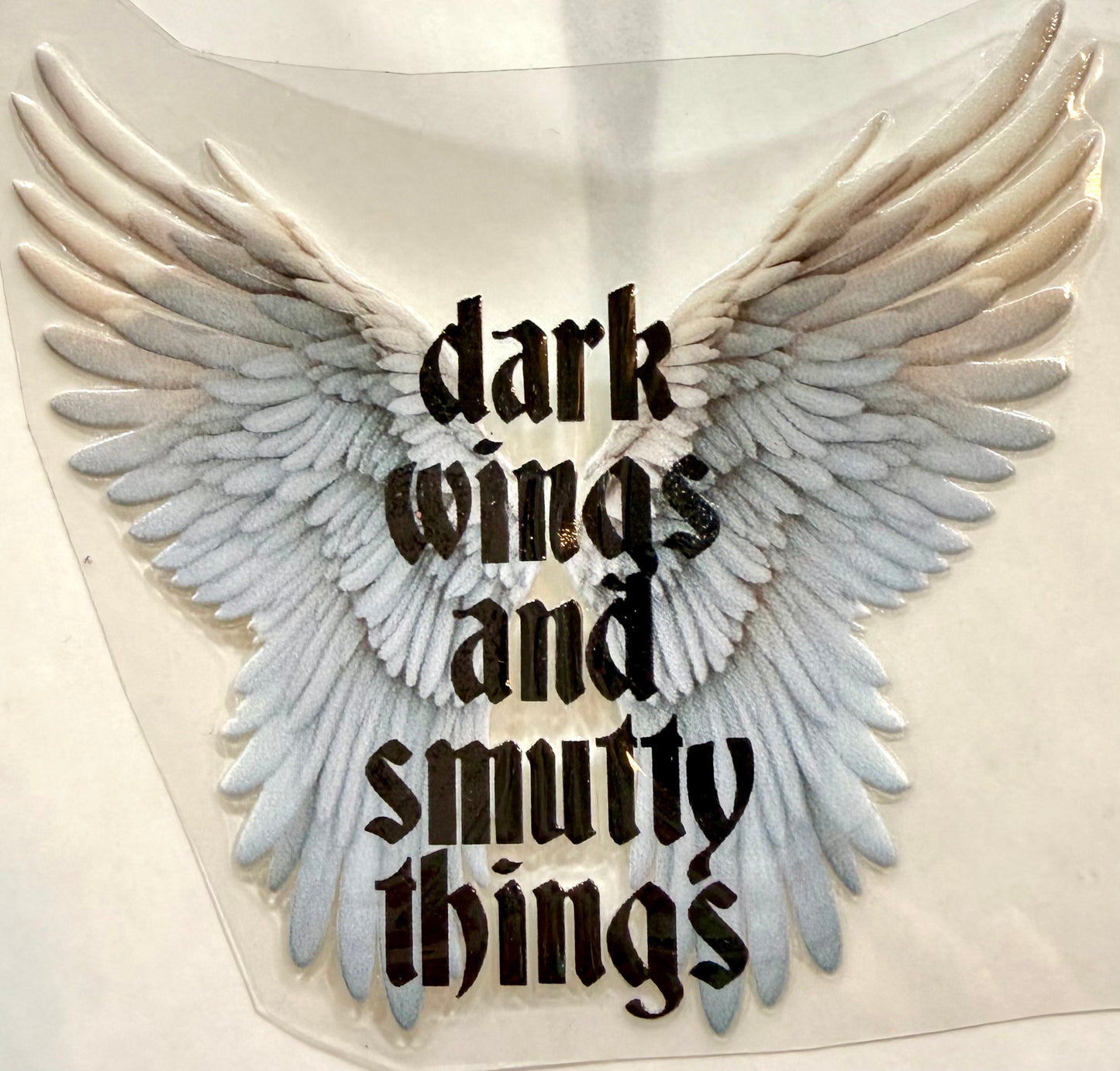 Dark wings decal - 2in