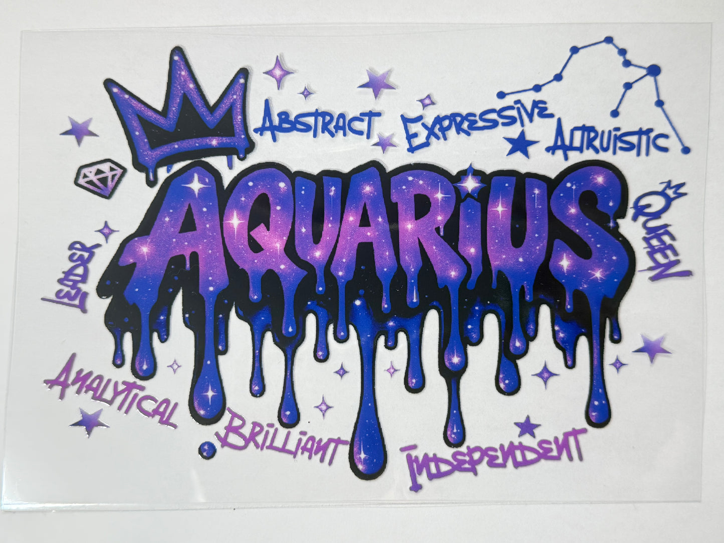 Aquarius cup wrap