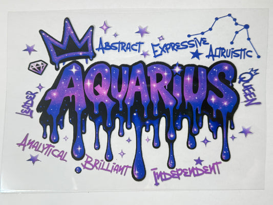 Aquarius cup wrap