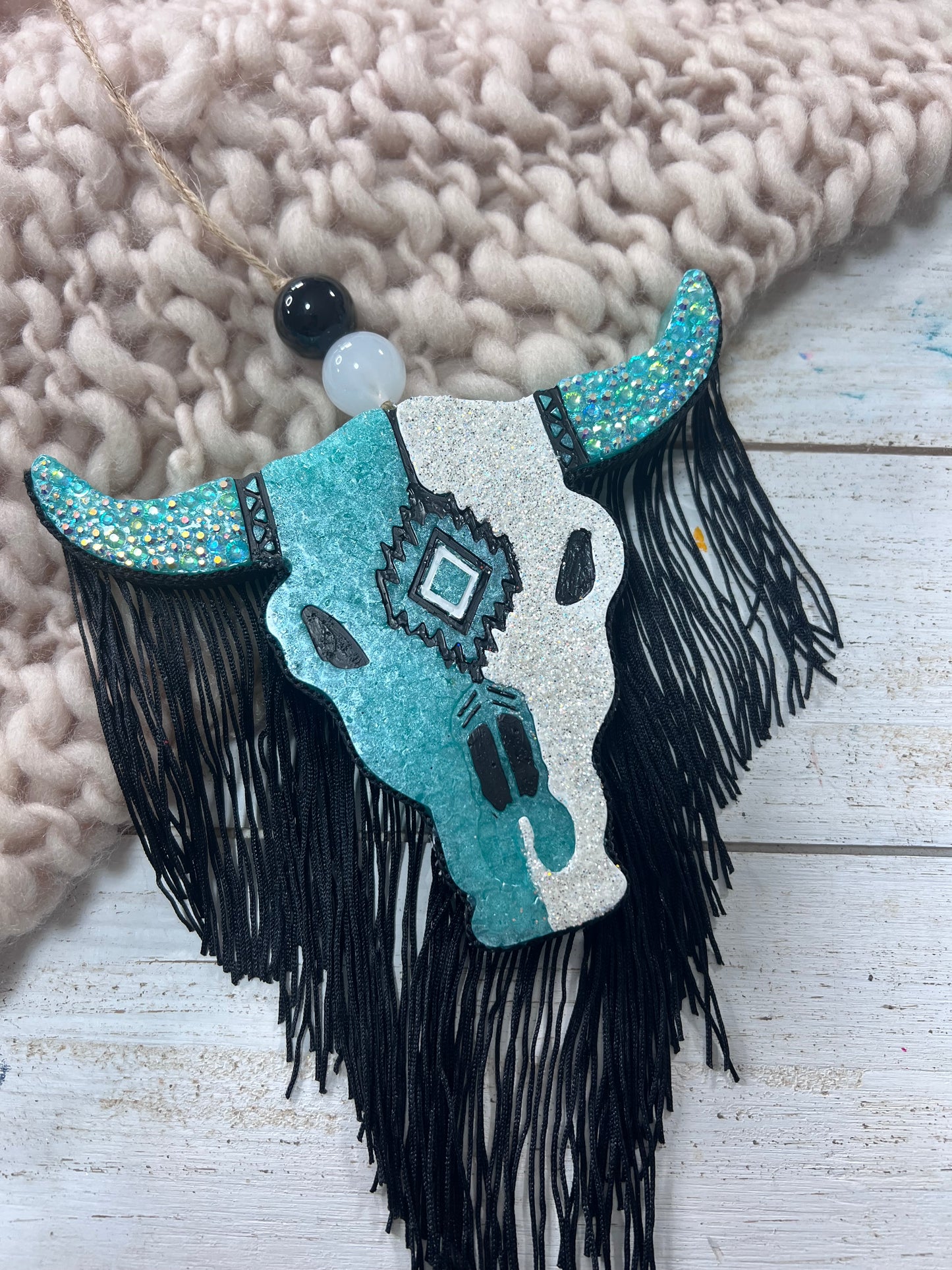 Custom freshie - bull skull