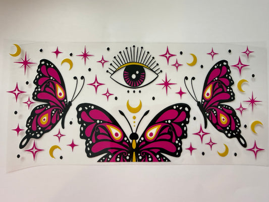 Eye butterfly wrap