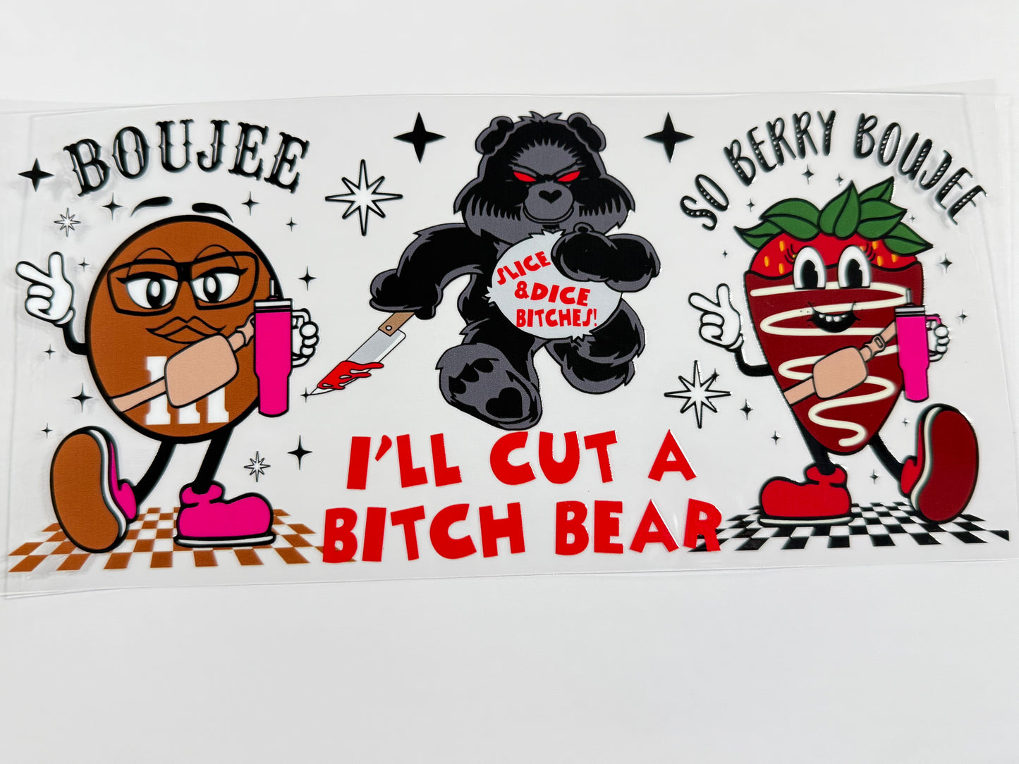I’ll cut a b bear wrap