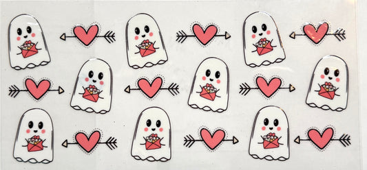 Valentines ghost wrap