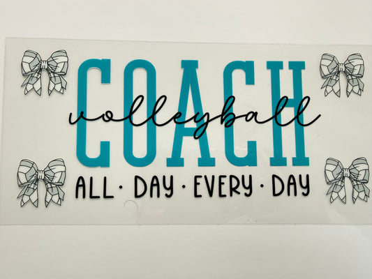 Volleyball coach wrap