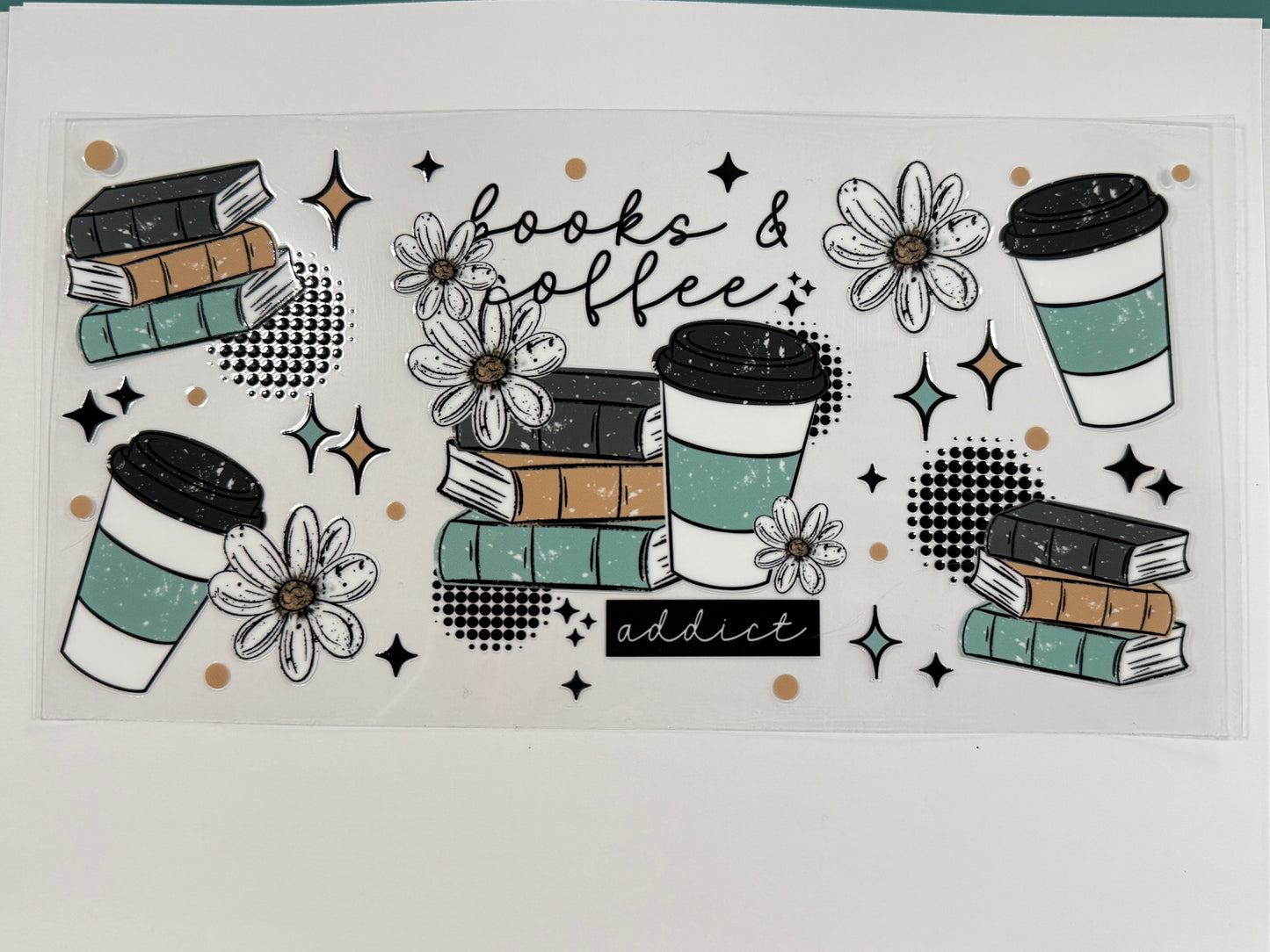 Books and coffee wrap