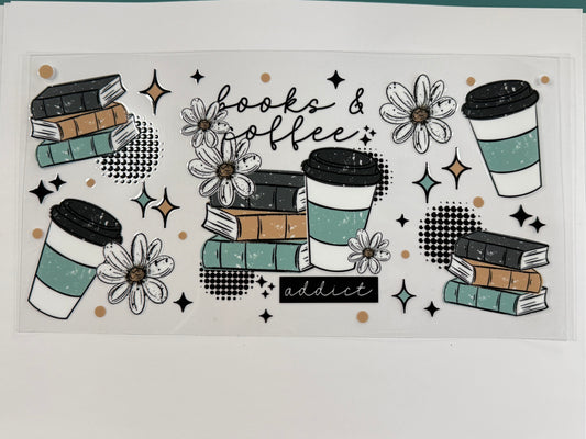 Books and coffee wrap