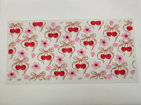 Cherries and bows wrap