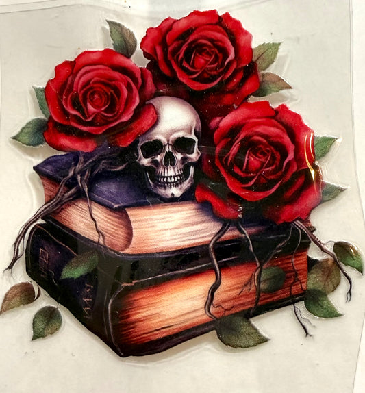 Book decal - 2in