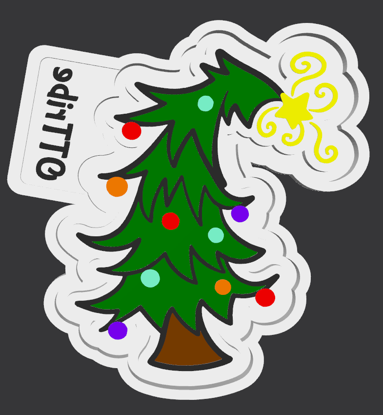 Bent Xmas Tree