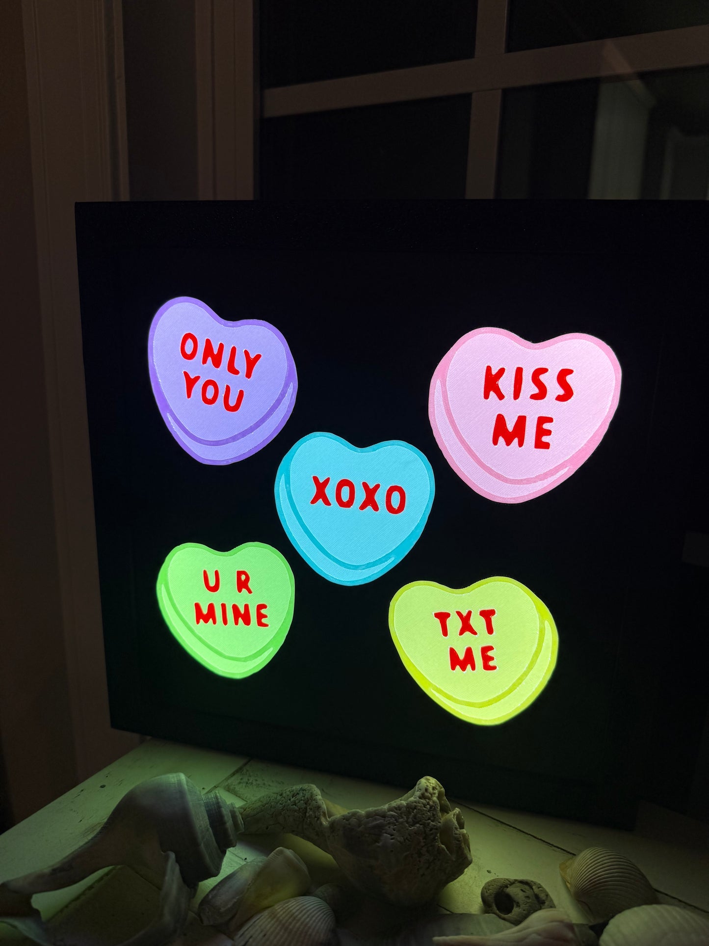 Valentines Candy Hearts