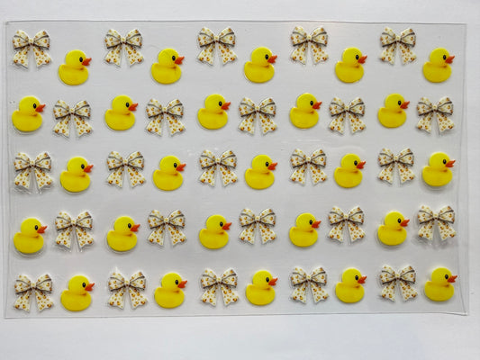 Ducks decal sheet