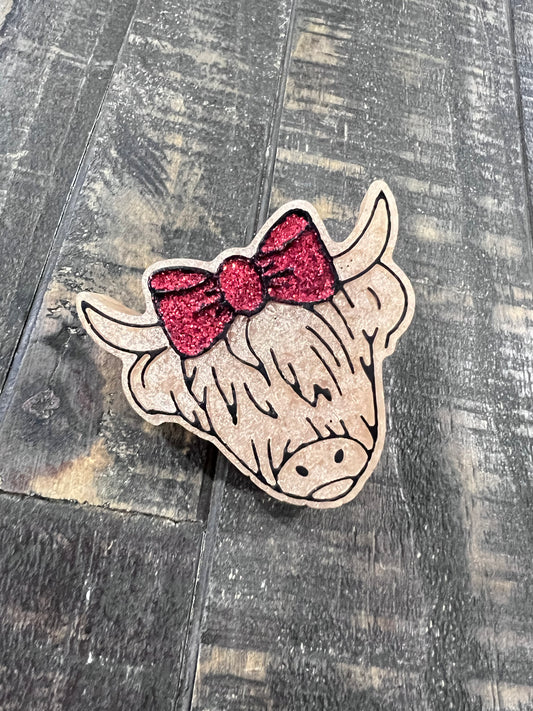 Custom Vent Freshie - highland cow