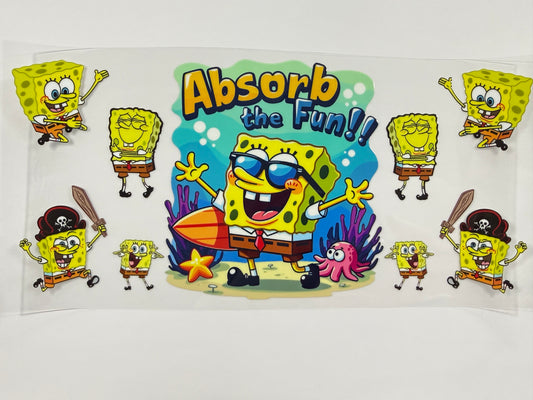 Absorb the fun wrap