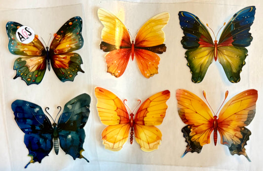 Butterfly decals