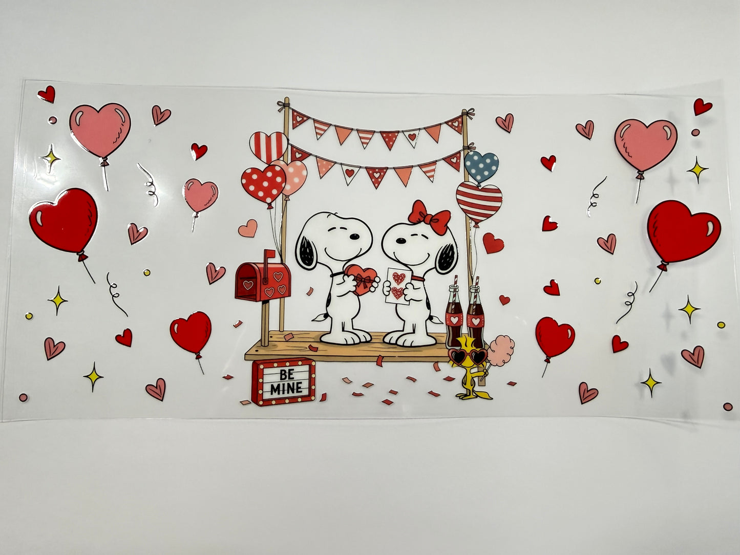 Snoopy Valentine wrap