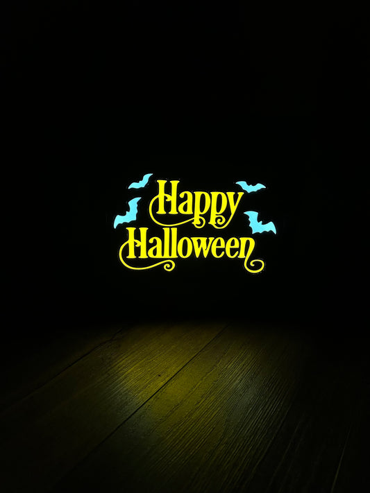 LED Light Box (Happy Halloween plate NOT included)