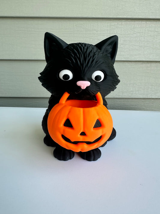 Black Cat Foaming Soap Bottle Holder